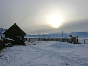 Casa Taisia en Uimon, Altai.